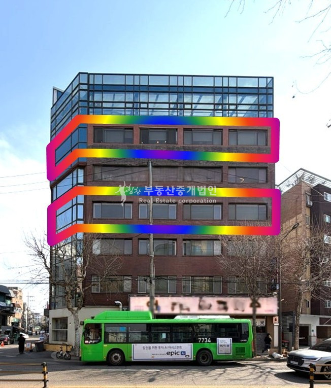 서울 마포구 서교동 A동 2개층 사용 l 넓은 상가 사무실 l 4차선대로변 위치 월세 매물번호 13401 사진 1