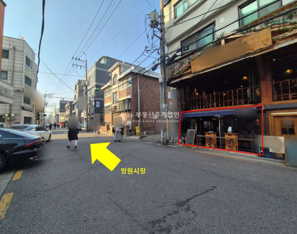 서울 마포구 망원동 망원역 도보 2분거리 초역세권, 망원시장 인근 가시성 좋은 자리 월세 매물번호 12781 사진 7