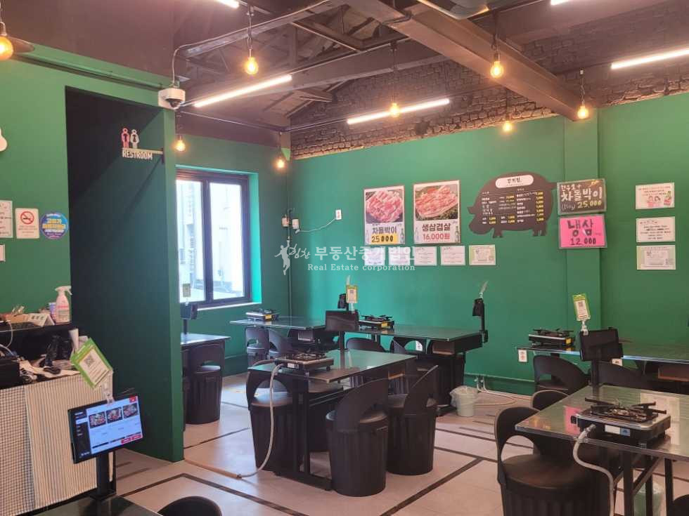 서울 마포구 서교동 합정역 3분거리 내부 시설 완비된 고깃집 구이집 월세 매물번호 13553 사진 6