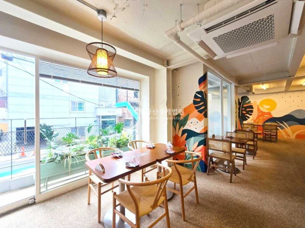 서울 마포구 연남동 일반동 I힘찬I 365,24시ok 오피스밀집지역 1.5층 음식점,뷰티추천 월세 매물번호 13709 사진 2