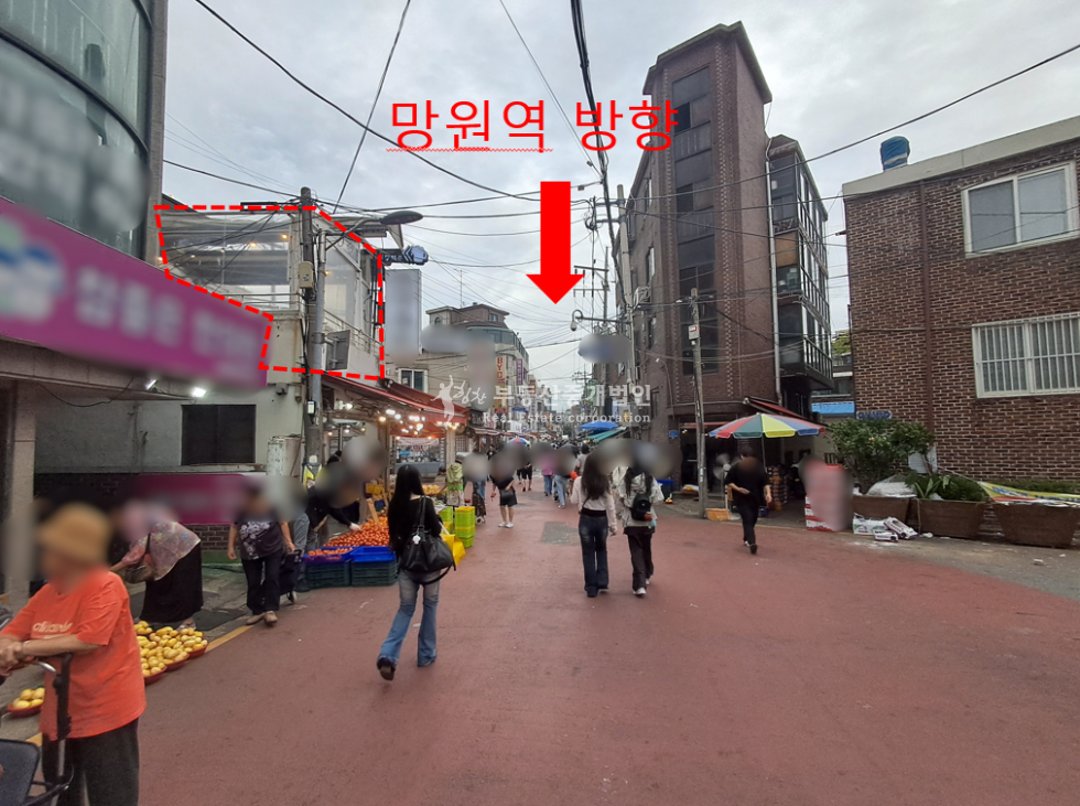 서울 마포구 망원동 망원시장 인근 코너에 위치한 2층 상가추천드립니다. 월세 매물번호 11807 사진 11