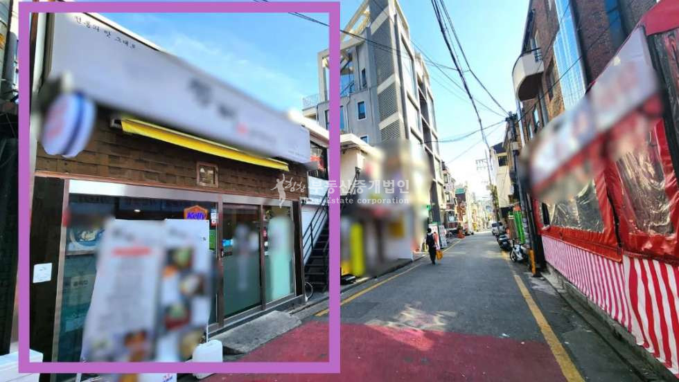 서울 마포구 서교동 클럽거리 코너 가시성대박 l 유동인구최상 l 1층상가 월세 매물번호 10570 사진 1