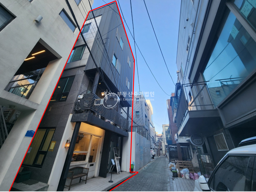 서울 마포구 연남동 홍대입구역 도보5분 연남동 미로길 소액투자 가능한 수익형 꼬마빌딩 매매 매물번호 12574 사진 2