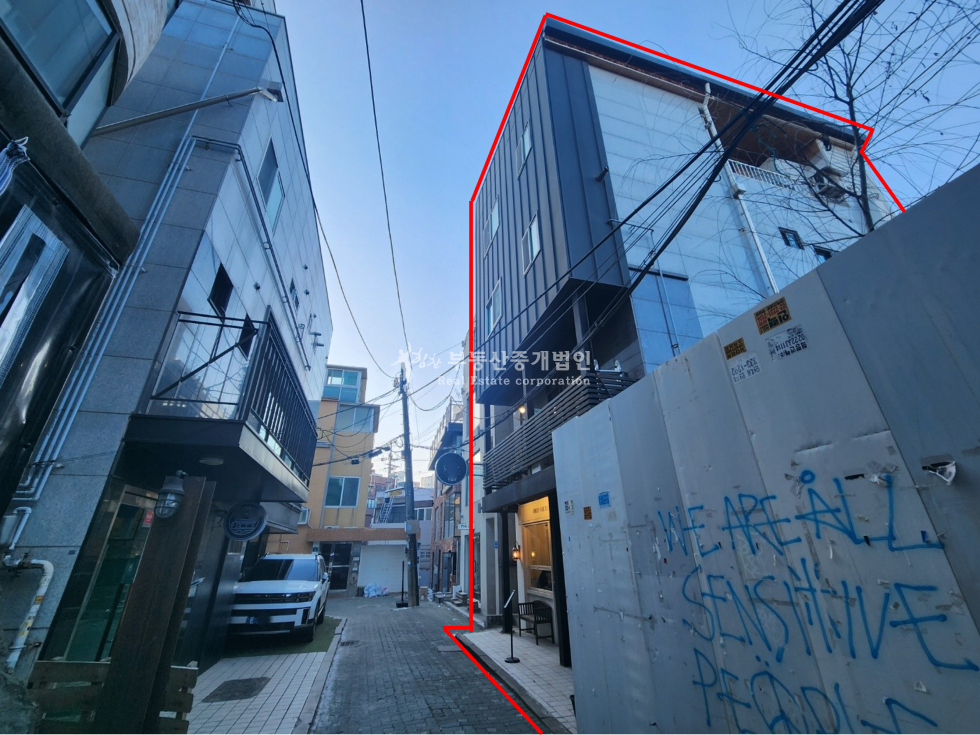 서울 마포구 연남동 홍대입구역 도보5분 연남동 미로길 소액투자 가능한 수익형 꼬마빌딩 매매 매물번호 12574 사진 3