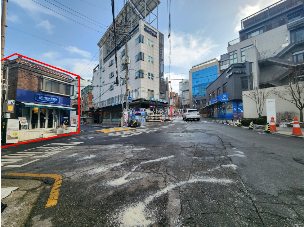 서울 마포구 서교동 홍대입구역 도보 5분, 대로변 이면 5거리 코너건물 , 가시성 갑 투자가치 높은 빌딩 매매 매물번호 12488 사진 9