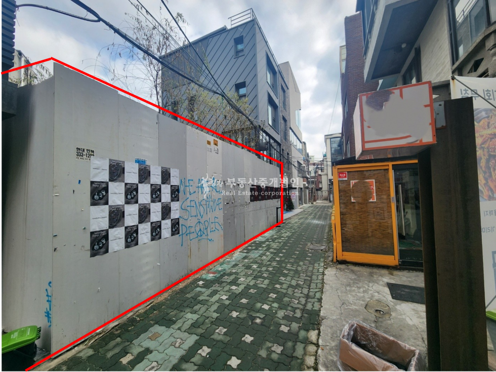 서울 마포구 연남동 홍대입구역 도보 5분 미로길, 수익형 꼬마빌딩 신축부지 매매 매물번호 12337 사진 1