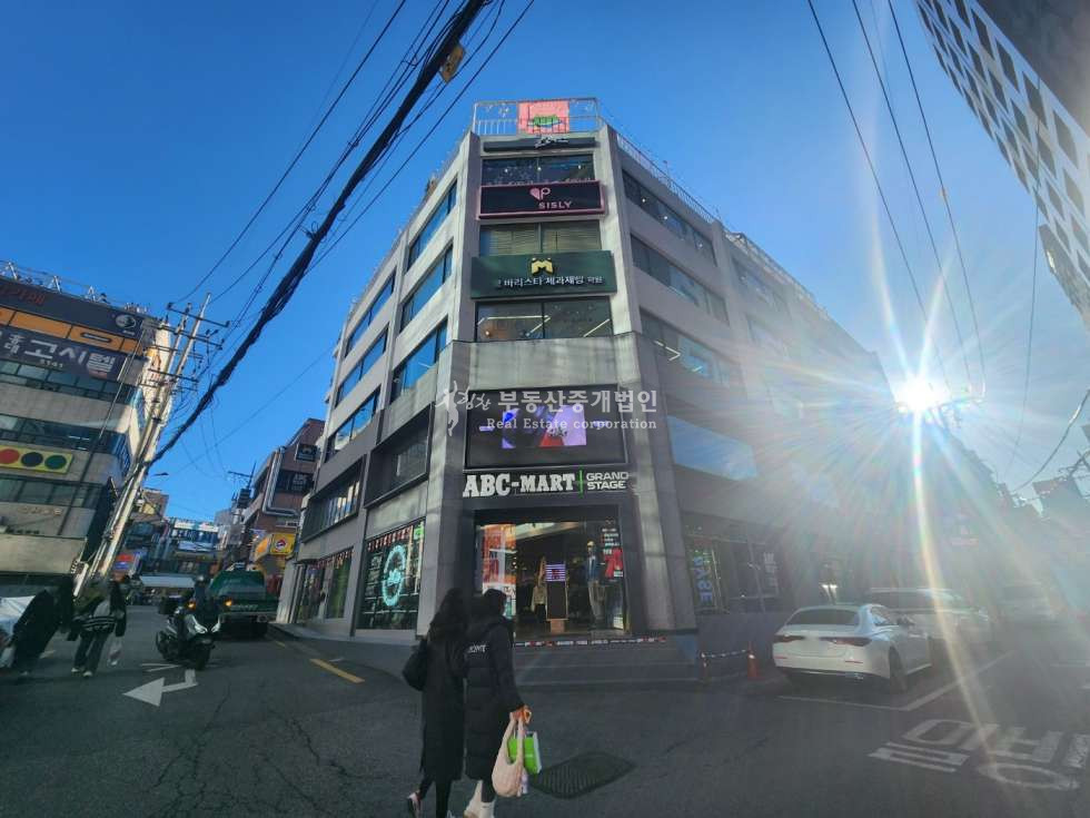 서울 마포구 서교동 유명 브랜드 입점, 홍대 메인입지 라이즈 호텔 인근 코너빌딩 매매 매물번호 10789 사진 1