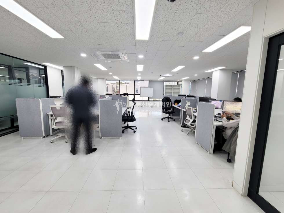서울 마포구 서교동 합정역 오피스 라인 대로변 공간분리 잘 된 대형 사무실 월세 매물번호 12081 사진 2