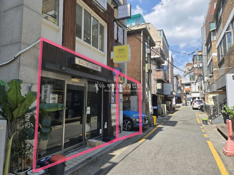 서울 마포구 서교동 레드로드 인근 / 합정상수 먹자 / 유동인구 흘러드는 곳 / 월세 매물번호 11400 사진 1
