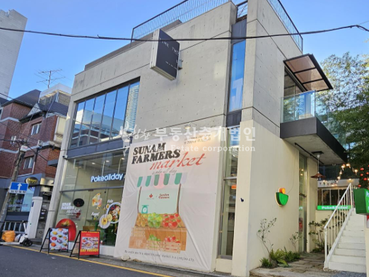 서울 강남구 신사동 신사동 도산대로 이면 컨디션 좋은 사옥 및 수익형 건물 통임대 월세 매물번호 12274 사진 1